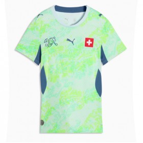 Schweiz Borta Kläder Dam VM 2026 Kortärmad